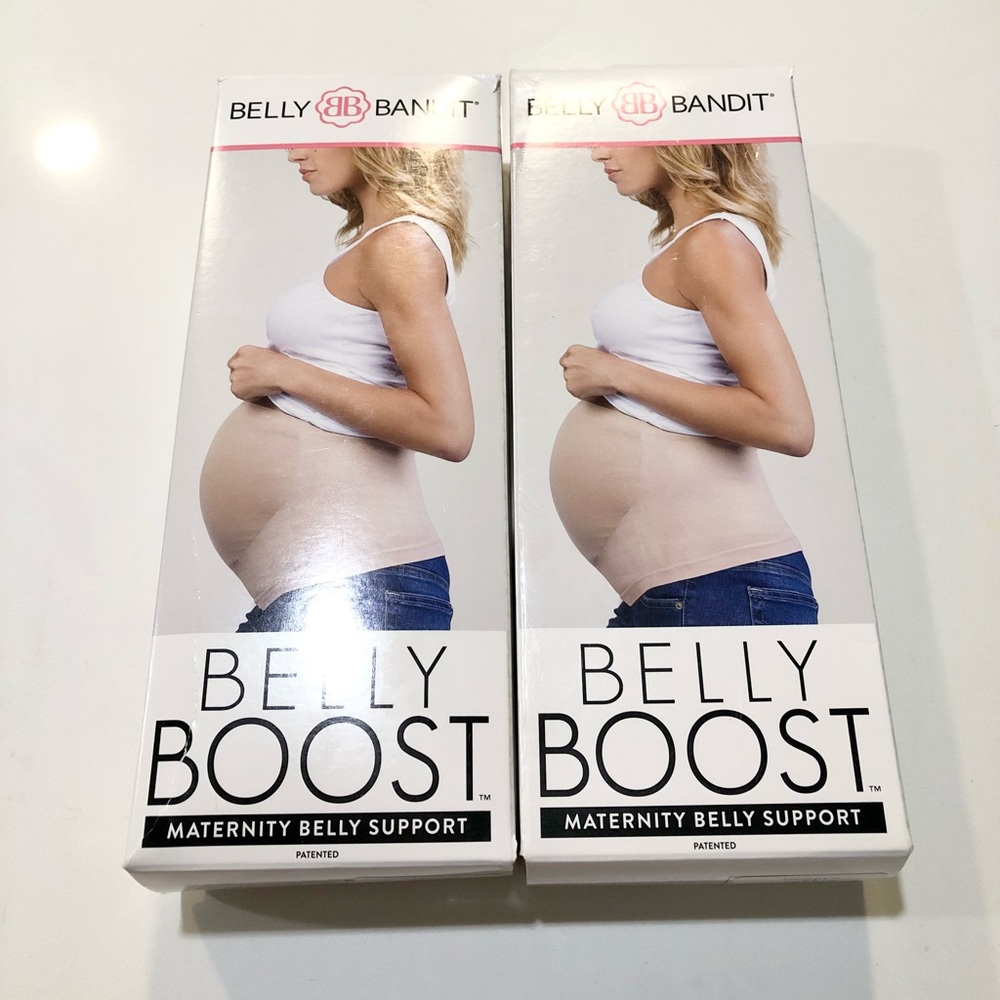 NWT 2pc Belly Bandit Belly Boost Pregnancy Wrap